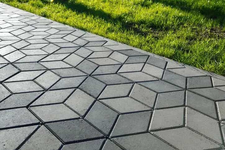 Paver Pattern Closeup