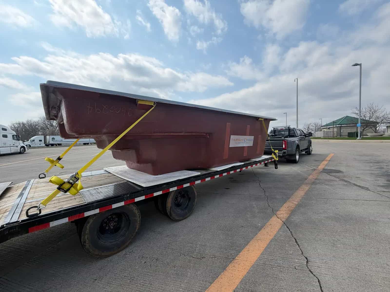 Fiberglass Pool Pickup And Delivery